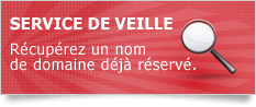 Vous souhaitez pouvoir récupérer un nom de domaine déjà réservé ?