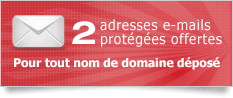 2 adresses e-mails offerte